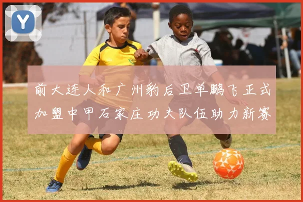 前大连人和广州豹后卫单鹏飞正式加盟中甲石家庄功夫队伍助力新赛季